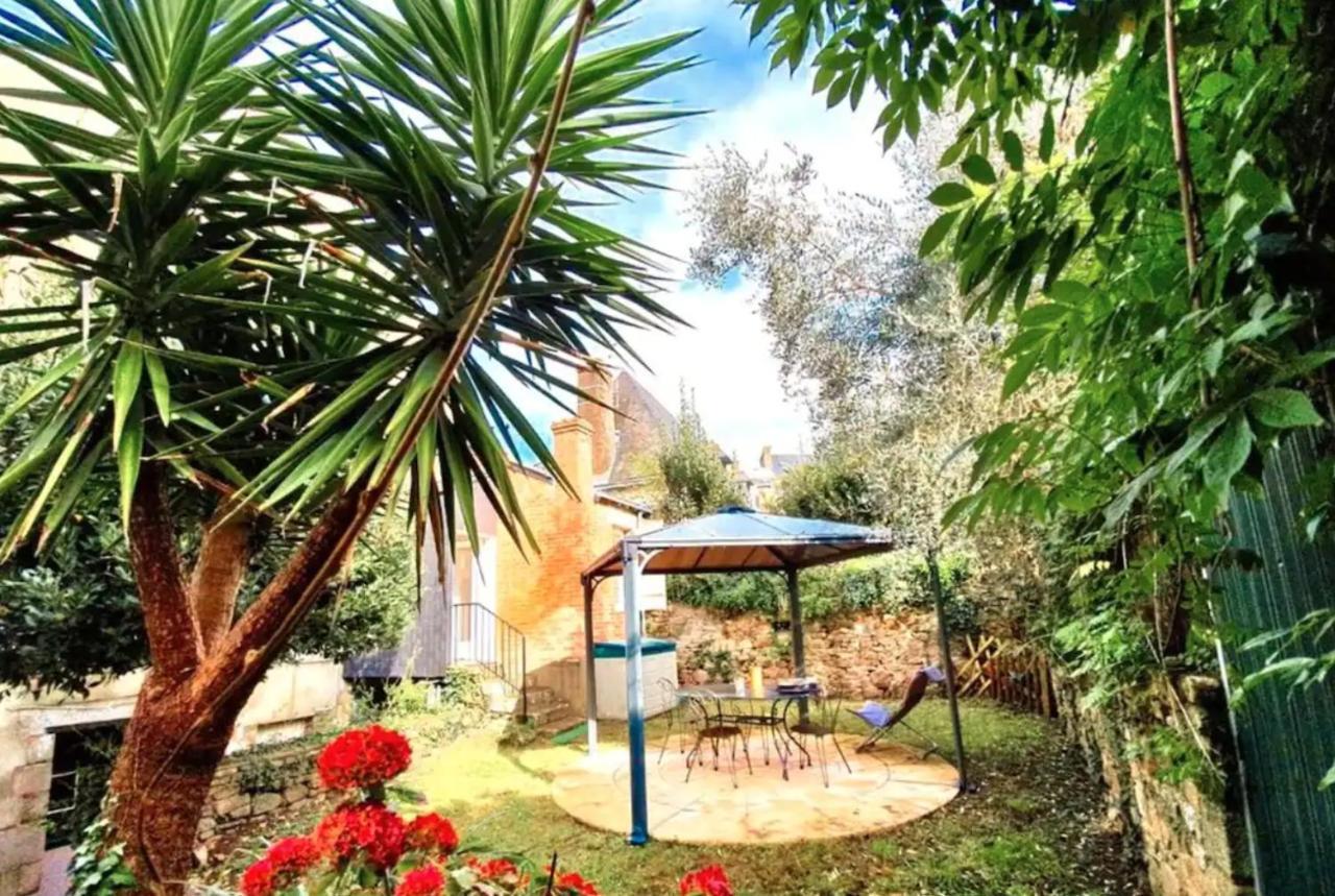 Le Patio, Coeur De Ville Avec Garage Et Jardin Vannes Exterior photo
